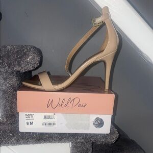 Wild Pair Nude Stiletto Heels